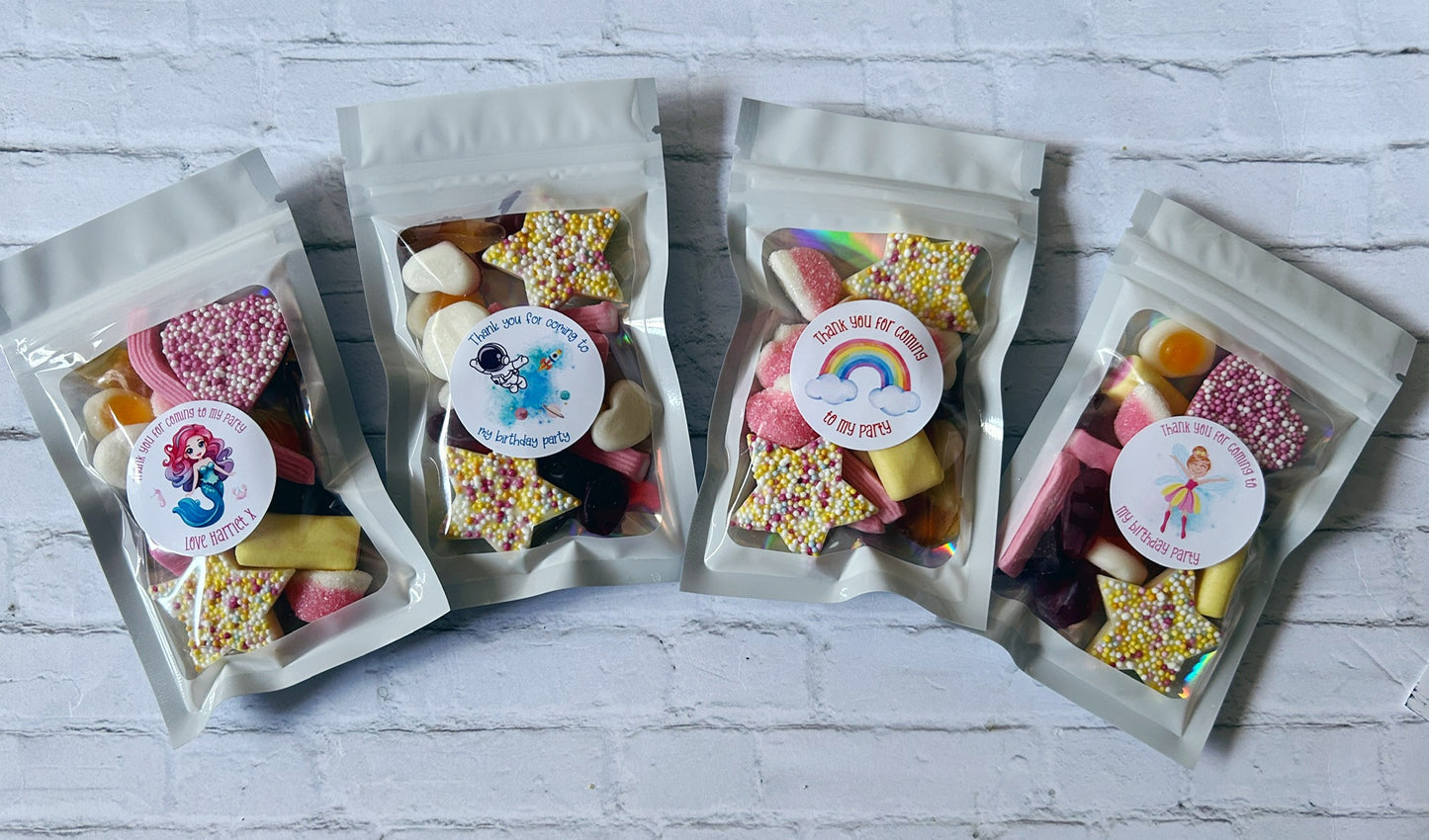 Personalised Birthday sweet bags