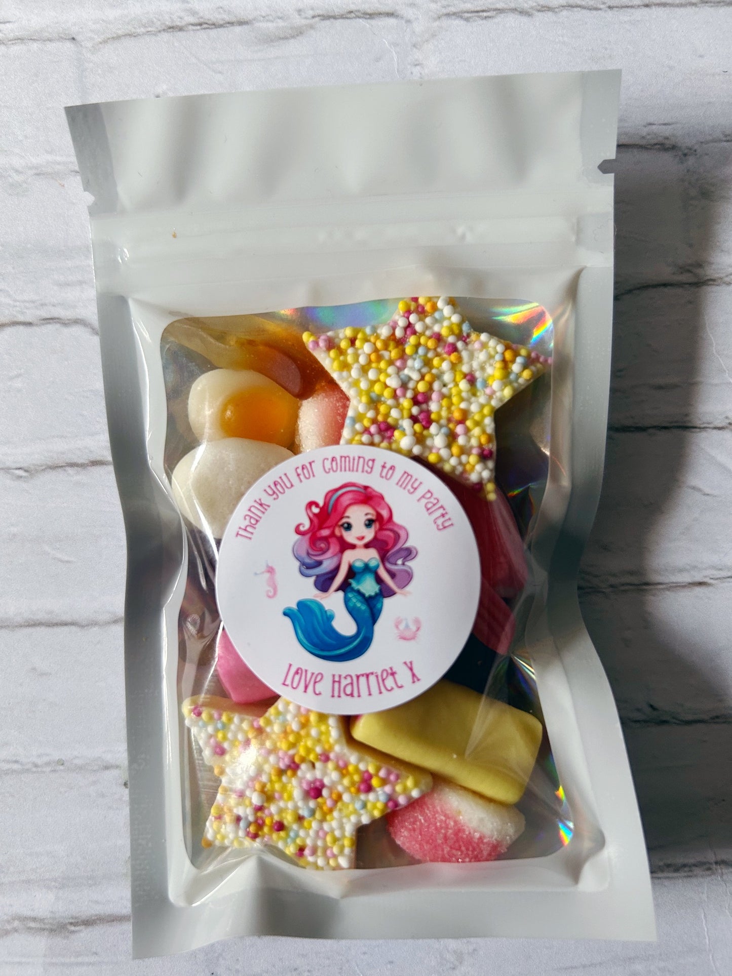 Personalised Birthday sweet bags