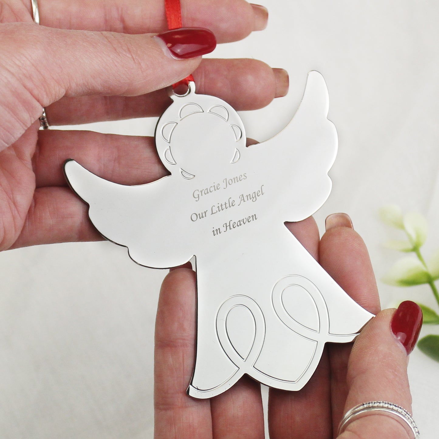 Personalised Angel Tree Decoration