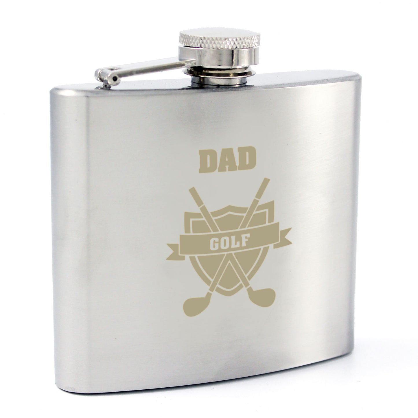 Personalised Golf Hip Flask