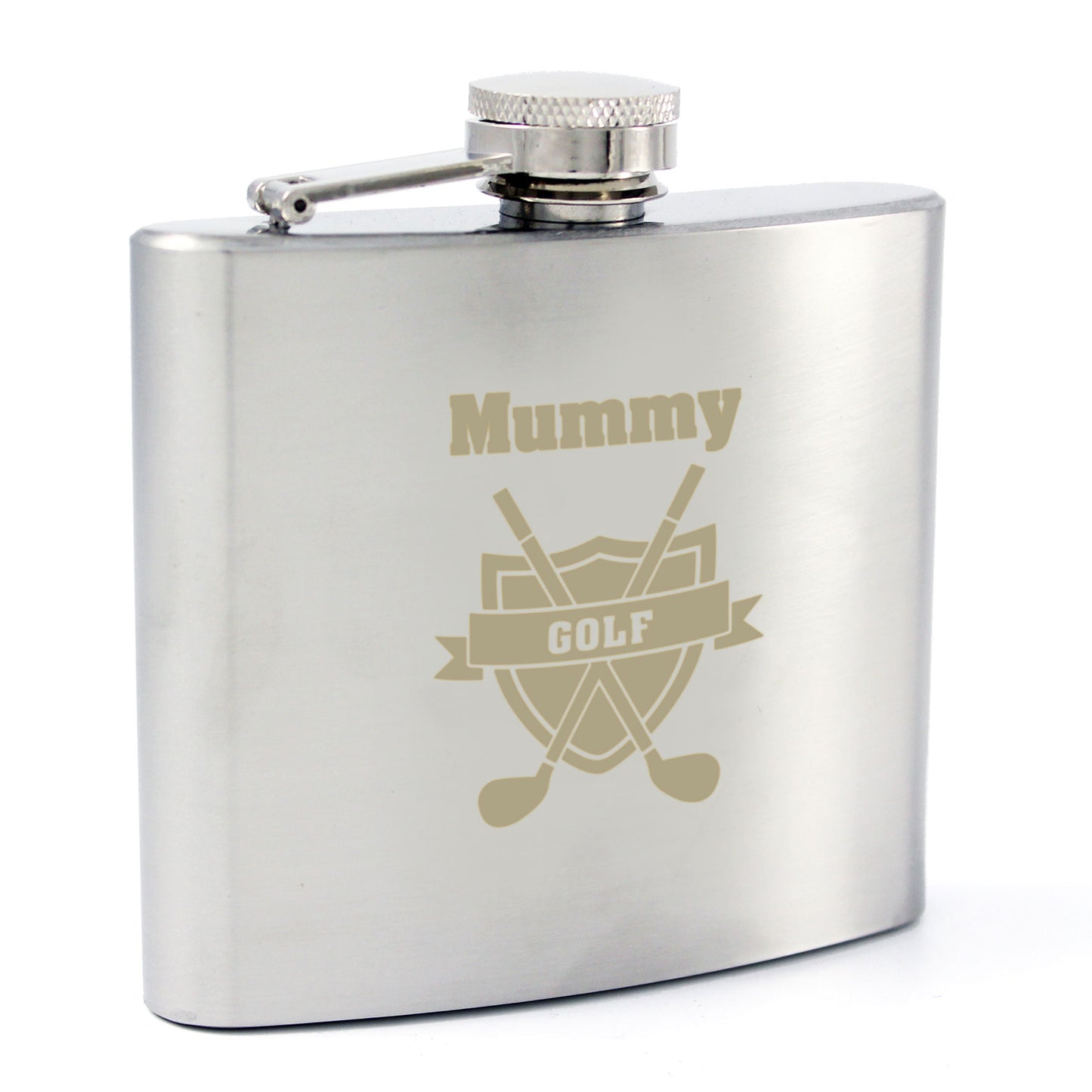 Personalised Golf Hip Flask