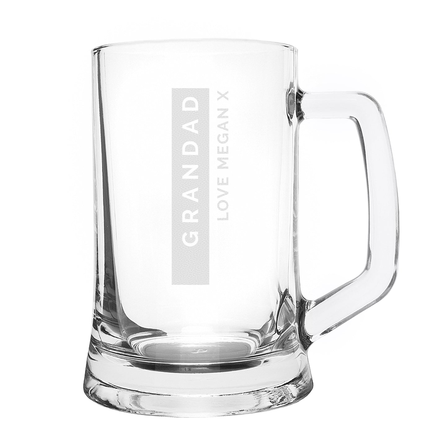 Personalised Free Text Pint Stern Tankard