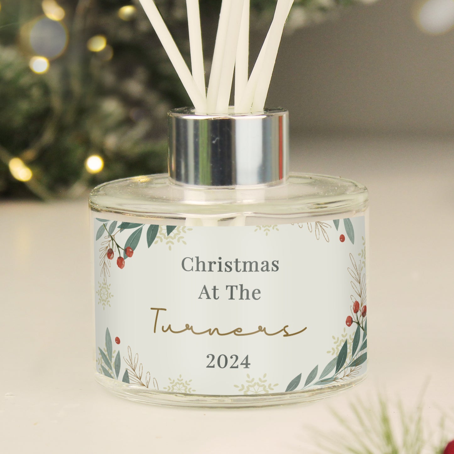 Personalised Christmas Foliage Diffuser