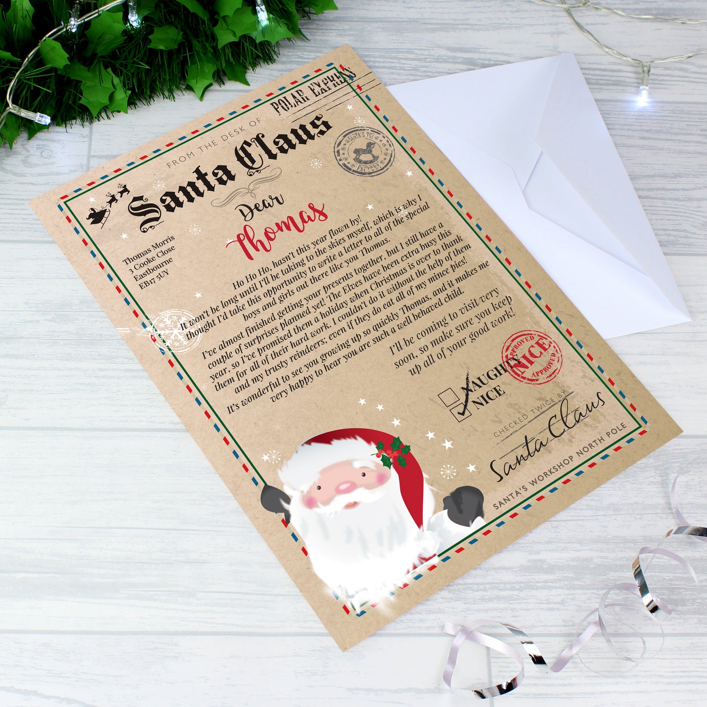 Personalised Santa Claus Letter