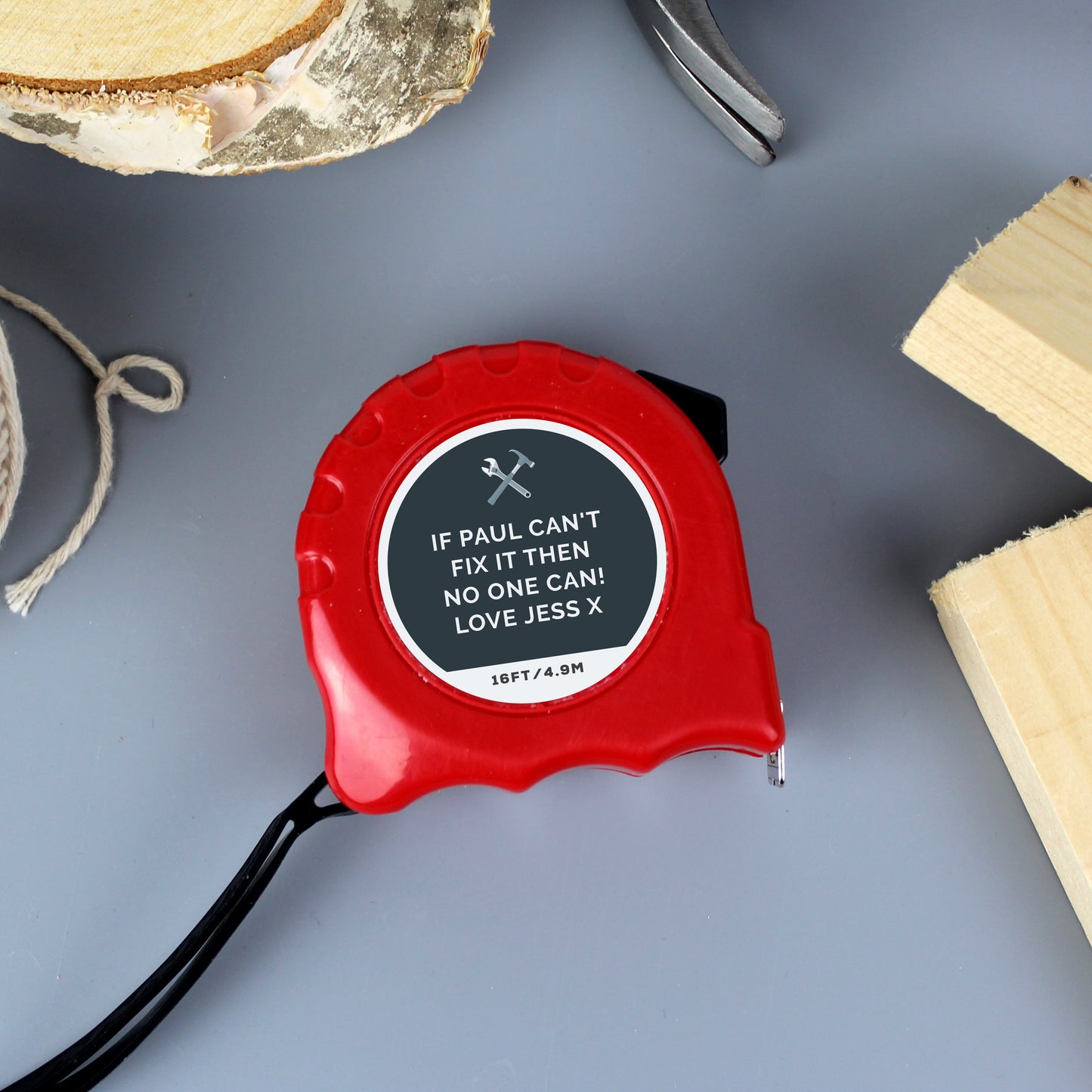 Personalised Tools Tape Measure