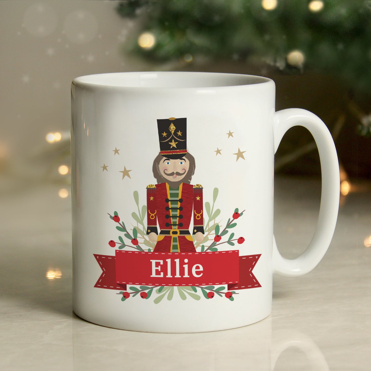 Personalised Christmas Nutcracker Mug