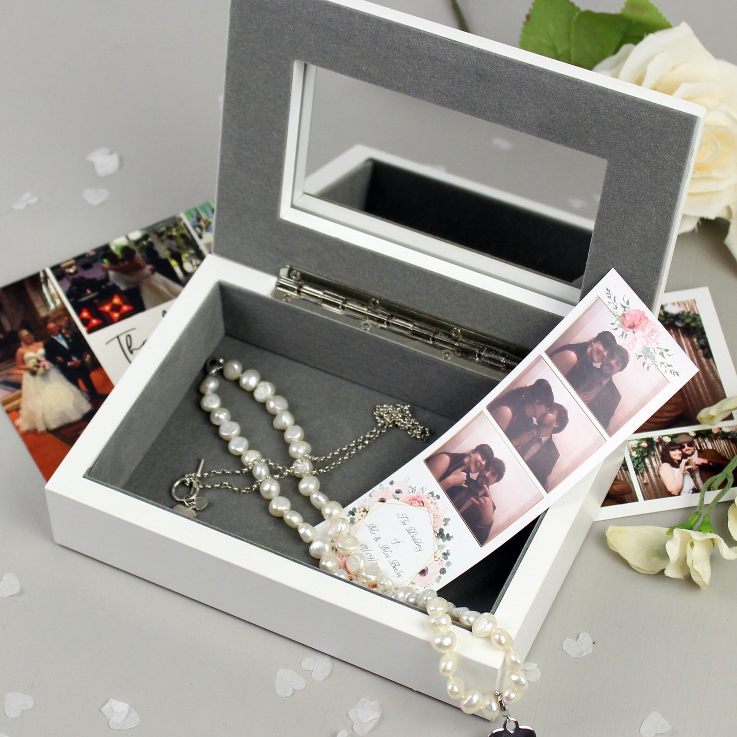 Personalised Free Text Jewellery Box